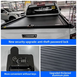 Cubierta Retráctil Rígida para Camioneta KQD de Aleación de Aluminio de Alta Calidad, Compatible con Toyota Hilux Revo 2023 - Product Image 5