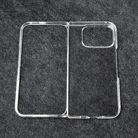 Coque de téléphone rigide transparente en PC pour Google Pixel 9 Pro Fold, coque de protection transparente pour téléphone portable Google Pixel 10 Pro Fold