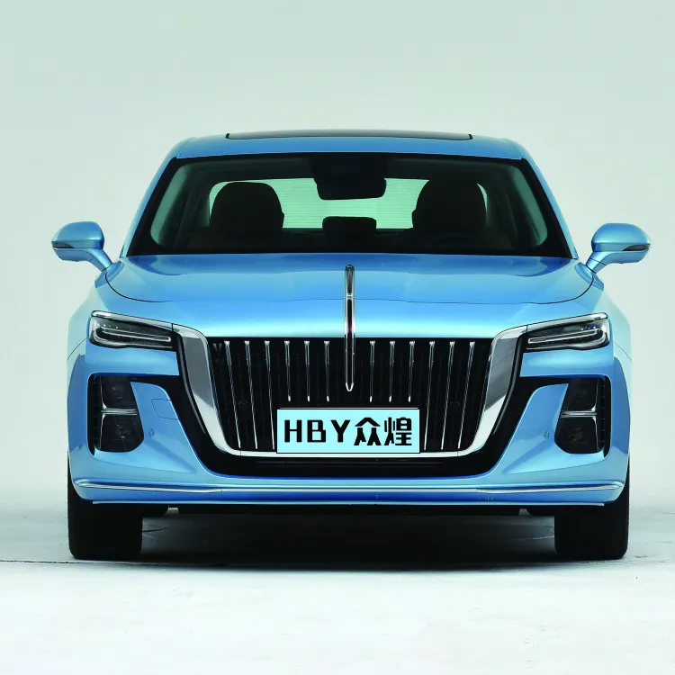 Hongqi mobil hibrida elektrik bensin performa tinggi baterai lithium Ternary 169HP HEV 2023 1.5T