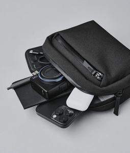 Sac de taille en coton multi-talents pour hommes avec zips imperméables sac à dos Lulu influent favourableUK wealth funnie pack - Product Image 4