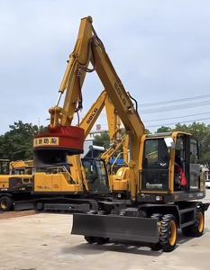 Excavatrice de haute qualité SDLG EA795H Excavatrice neuve sur pneus de 8 tonnes avec des composants de base fiables - Product Image 2