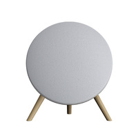 Altavoz Bluetooth UFO con Soporte, Altavoz Bluetooth Inalámbrico Portátil para Exteriores, Subwoofer de Escritorio para el Hogar