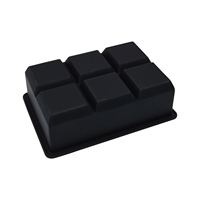Bac à glaçons en silicone de qualité alimentaire à dégagement facile et flexible pour une fabrication rapide de glace pour les bars et restaurants à domicile.