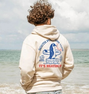Sudadera con Capucha para Hombre, 100% Algodón, Diseño Personalizado OEM, Tendencia Invierno 2025, Logotipo en Relieve de Alta Calidad, Técnicas de Bordado, Bolsillo de Felpa Extra Grande - Product Image 1