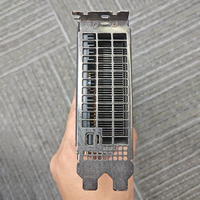 Carte graphique Mi50 16 Go, interface Mini DP 4096 bits, GPU Mi50 avec ventilateurs supplémentaires pour serveur, station de travail, carte graphique Mi50, GPU de jeu Mi50
