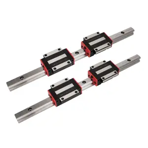 Carril lineal de 20 W HGH20 mm para deslizamiento, accesorio CNC, rieles de guía lineal y rodamientos, deslizador lineal, bricolaje, 1 ud.