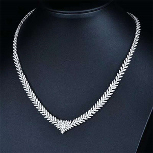 Dossgarit — collier avec pendentif <span class=keywords><strong>en</strong></span> diamant <span class=keywords><strong>blanc</strong></span> naturel, bijoux <span class=keywords><strong>de</strong></span> fête <span class=keywords><strong>de</strong></span> luxe, ras du <span class=keywords><strong>cou</strong></span>, <span class=keywords><strong>en</strong></span> <span class=keywords><strong>or</strong></span> 18 carats, 7ct, prix d'usine - Product Image 4