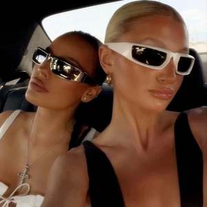 Gafas de Sol Steampunk Personalizadas con Logotipo, Moda 2022, para Hombre y Mujer, Negras, Plateadas, Espejo, Punk, Ciclismo, Deportes - Product Image 2