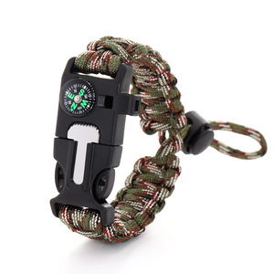 Pulseras <span class=keywords><strong>de</strong></span> supervivencia <span class=keywords><strong>de</strong></span> cuerda OEM multiherramienta con kit <span class=keywords><strong>de</strong></span> hebilla <span class=keywords><strong>de</strong></span> brújula <span class=keywords><strong>de</strong></span> silbato <span class=keywords><strong>de</strong></span> arranque <span class=keywords><strong>de</strong></span> fuego <span class=keywords><strong>de</strong></span> pedernal para acampar - Product Image 6