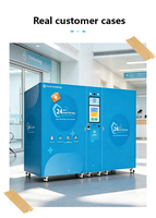Distributeur intelligent Yunyin 24h/24 pour pharmacies, grande capacité, plateforme de distribution de médicaments réglable avec rails de levage, capacité de 300 à 600 unités