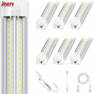 Illuminazione Interna a Forma di V in Alluminio, 120-130LM/W, 50w 100w, 4ft 8ft, Luci LED per Negozi, Tubo LED Integrato T8 per Illuminazione Commerciale - Product Image 1