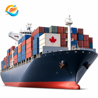 Fret maritime Chine-Canada FCL 20ft 40ft Conteneur DDP Agent d'expédition Amazon FBA Logistique professionnelle Logistique tout-en-un