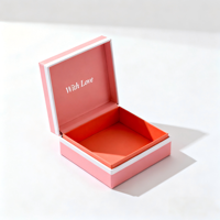 Nuovo Design Scatola Regalo di Lusso in Cartone Rigido con Chiusura Magnetica Stile Libro Personalizzabile con Logo per Confezioni di Gioielli
