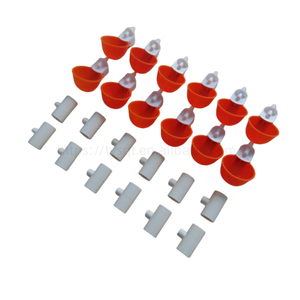 Set di 12 Abbeveratoi Automatici SHANGQINGTAI per Pollame, 0,1L, Connettore a T in PVC per Abbeveratoi di Animali da Fattoria, Polli e Quaglie - Product Image 4