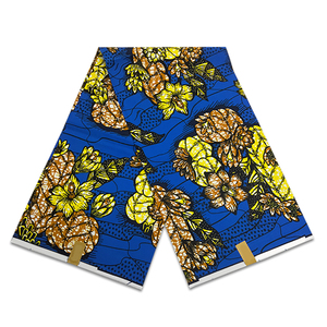 Tissus pour Vêtements Pur Coton Motif Imprimé Tissus Africains pour Robes <span class=keywords><strong>Tissu</strong></span> Polyester <span class=keywords><strong>Pagne</strong></span> Bazin Batik Pays-Bas <span class=keywords><strong>Tissu</strong></span> - Product Image 1