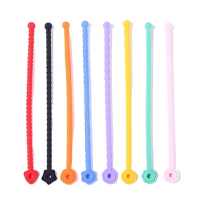 สายรัดซิลิโคน TPR แบบปรับได้ Tadpole, อุปกรณ์เสริมสำหรับงาน DIY และพวงกุญแจกระเป๋า - Product Image 1