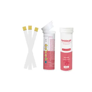 Novo Produto Feminino Vaginal Saúde pH Teste Tiras Para Higiene Monitor Feminino Vaginal pH Balance 100pcs