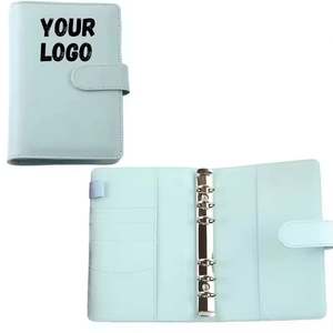 Carpeta Organizadora de Presupuesto A6 de Cuero PU Portátil al por Mayor, Recargable, Personalizable, con 20 Colores y Sobres para Efectivo - Product Image 2