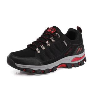 Chaussures de montagne basses à lacets pour hommes, personnalisables, vente en gros directe usine, pour la randonnée, le trekking et le trail en caoutchouc - Product Image 6