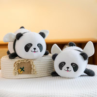 Peluche Panda personnalisée avec ailes, longue et super douce, jouet pour machine à griffes