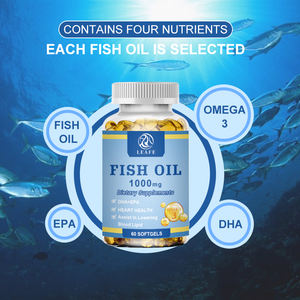 Oem/odm minyak ikan suplemen Epa Dha <span class=keywords><strong>18</strong></span> <span class=keywords><strong>12</strong></span> <span class=keywords><strong>Omega</strong></span> <span class=keywords><strong>3</strong></span> 1000mg mata otak hati Halal <span class=keywords><strong>Softgel</strong></span> kapsul - Product Image 4