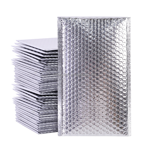 Tùy chỉnh bao bì không thấm nước Túi bong bóng bưu phẩm vận chuyển phong bì kim loại bong bóng đệm phong bì - Product Image 1