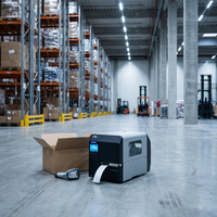 Imprimante d'étiquettes de codes-barres thermiques à haute vitesse CL4NX PLUS 300 dpi en stock