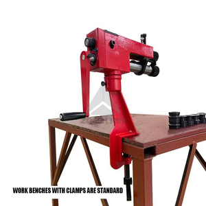 RM08 Machine de formage rotative manuelle de tôle Machine à rouler les perles Machine à rouler les perles - Product Image 4