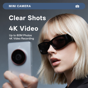 Boîtier ABS robuste, vidéo 4K, photos 80M, écran IPS 2,4 pouces, zoom optique 7,1x-16x, étanche, antichoc, capture de sourire, CMOS SD - Product Image 4
