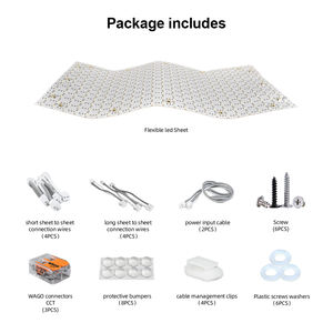 Panneau LED flexible parfait, feuille de panneau LED à rétroéclairage, diffuseur de surface, 24 V CC, dimmable, 2700 K - Product Image 5