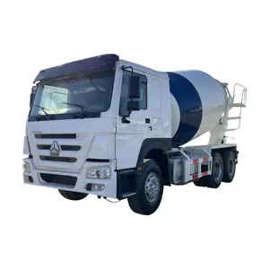 Caminhão misturador de segunda mão de 4-20 metros cúbicos 371hp 6x4 8x4 usado caminhão misturador concreto howo para venda