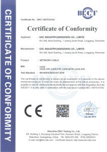 EXC <span class=keywords><strong>rj45</strong></span> cat6 rouleau 305m chat <span class=keywords><strong>6</strong></span> 24awg <span class=keywords><strong>utp</strong></span> lan câble cuivre pur câble ethernet câbles de communication pour réseau - Product Image 6