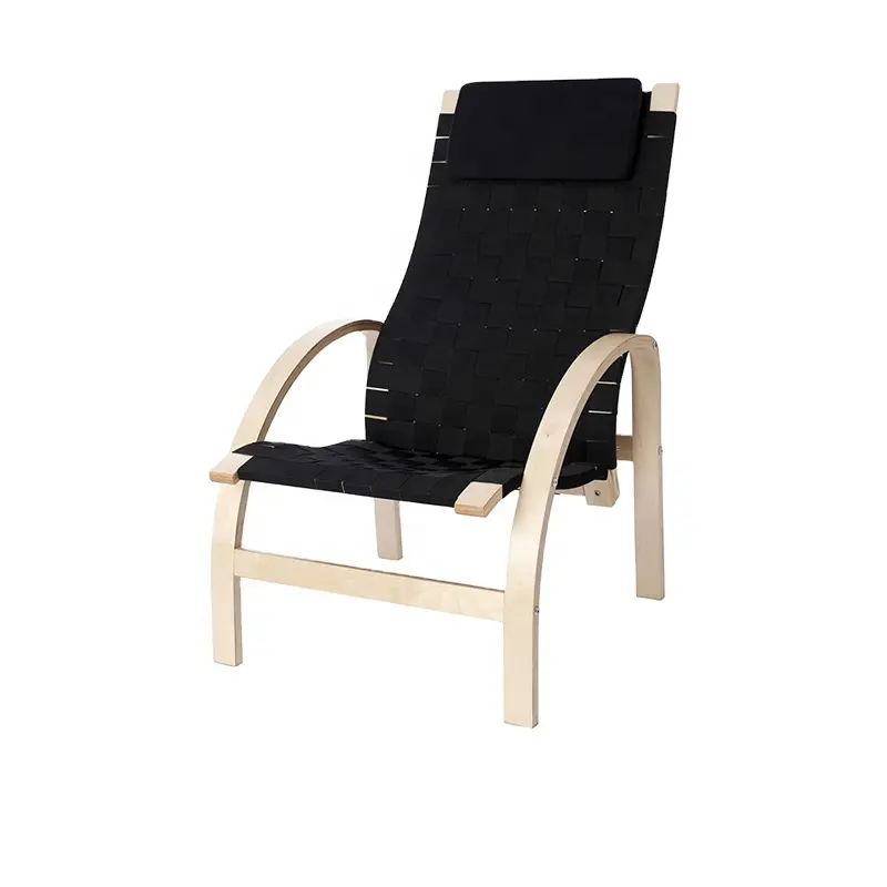 Sedia in legno curvato relax sedia per il tempo libero sedia betulla relax per il tempo libero