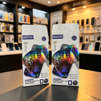 MOQ 100 PIÈCES – Emballage personnalisé pour dossiers avec pelliculage brillant et gaufrage imprimé pour verre trempé
