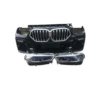 Conjunto de parachoques delantero de cuerpo completo original usado de alta calidad para placas de parachoques de alto grado BMW X6 G06