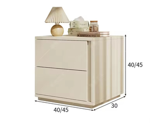 Armoire de rangement de chevet en bois moderne et simple, étagère de rangement compacte <span class=keywords><strong>convertible</strong></span> pour appartement, chambre à coucher, meuble de chevet - Product Image 3