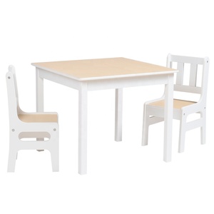 Hot Bán Bắc Âu Nhỏ Dễ Thương Trẻ Em Hoạt Động Tổ Chức Sự Kiện Chơi Đồ Nội Thất Gỗ Trẻ Em Đọc Sách Nghiên Cứu Bảng Và Ghế Đặt - Product Image 4