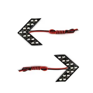 LED Arrow Panel 14 SMD For Car Rear View Mirror Indicator Turn Signal Light Car LED Rearview Mirror Light Car Styling Light