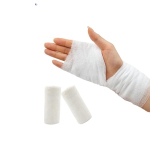 Rollo de Gasa Médica Blanca 100% Algodón, 5cm X 10m, Transpirable, Alta Absorbencia, Suavidad, Vendaje Quirúrgico - Product Image 2