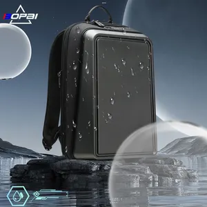 Bopai branded men TSA lock expandable anti furtomochila inteligente waterproof mochila 15.6 inch laptop smart gaming backpack