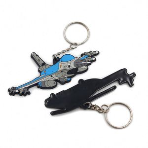 Cadeaux promotionnels, porte-clés personnalisés pas chers, animaux de dessin animé 2D, porte-clés en caoutchouc souple 3D, porte-clés en PVC - Product Image 4