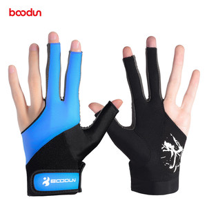Premium Boodun 3-Finger Pool Billiard <b>Gloves</b> Non-Slip Breathable Professional Snooker Cue <b>Gloves</b> Fit Left & Right Hand - Product Image 2