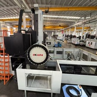 Centre d'usinage à portique robuste GMB3220 – Fraiseuse CNC à portique grand format pour le traitement des moules, de l'aérospatiale et des métaux lourds