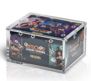 Boîte de présentation en acrylique pour booster box <span class=keywords><strong>LOL</strong></span> Riftbound, fermeture magnétique, écologique et résistante à l'eau, pour collection de cartes de jeu - Product Image 4