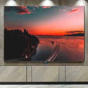 65-inch Treo Tường Bạc màn hình cảm ứng LCD kỹ thuật số biển Player cho trung tâm mua sắm cửa hàng bán lẻ tàu điện ngầm quảng cáo hiển thị - Product Image 4