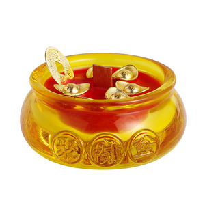 เทียนหอมกลิ่นนอร์เทิร์นมู เทรเชอร์โบวล์ ดีไซน์แท่งทองคำ ทำจากขี้ผึ้งถั่วเหลือง ของตกแต่งบ้าน ของขวัญ - Product Image 3