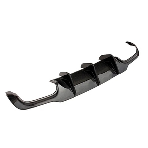 AMGสไตล์คาร์บอนไฟเบอร์ด้านหลังกันชนDiffuser LipสําหรับMercedes Benz <span class=keywords><strong>C</strong></span> <span class=keywords><strong>Class</strong></span> W204 2013-2014 - Product Image 1