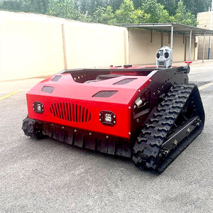 Cortacésped de Control remoto eléctrico autopropulsado de alta calidad Modelo 800 chasis de acero sobre orugas mango de diseño de corte eficiente - Product Image 1