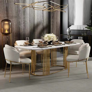 Sillas de Comedor Apilables de Alta Calidad, Elegantes <span class=keywords><strong>y</strong></span> Modernas, de Terciopelo, para Restaurantes de Lujo - Product Image 1