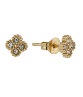 Ensemble de bijoux ZG Clover Flower en acier inoxydable plaqué or 18 carats, collier, boucles d'oreilles, bracelet, fournisseur de bijoux en gros